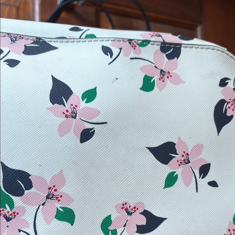 Kate Spade Floral Tote Bag - Cream and Black - Picture 16 of 16